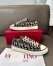 Valentino Totaloop Sneakers in Black Toile Iconographe Fabric