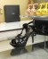 Saint Laurent Tribute Platform Sandals 105mm In Black Patent Leather