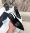 Saint Laurent Opyum Slingback Pumps 110mm With Black Heel