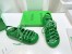 Bottega Veneta Jelly Sandals In Green Rubber