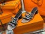 Hermes Tandem 50mm Sandals In Silver Metallic Calfskin