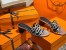 Hermes Tandem 50mm Sandals In Silver Metallic Calfskin