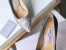 Jimmy Choo Romy 60mm Pumps In Silver and Blue Glitter