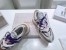 Jimmy Choo Wowen's Cosmos Sneakers in White and Pink Leather 