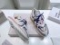 Jimmy Choo Wowen's Cosmos Sneakers in White and Pink Leather 