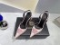 Versace La Medusa Slingback Pumps In Pink Satin