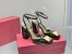 Valentino One Stud Pumps 90mm In Black Patent Leather