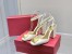 Valentino One Stud Pumps 90mm In White Patent Leather