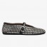 Alaia Ballet Flats in Black Lambskin with Strass 