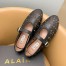 Alaia Ballet Flats in Black Vienne Lambskin