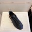 Alexander McQueen Women's Black Oversized Sneakers With Transparent Sole