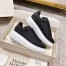  Alexander McQueen Women's Black Oversized Sneakers