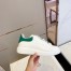 Alexander McQueen Women's Oversized Sneakers With Green Heel