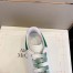 Alexander McQueen Women's Oversized Sneakers With Green Heel