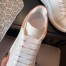 Alexander McQueen Women's Oversized Sneakers With Pink Suede Heel