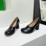 Bottega Veneta Atomic Pumps in Black Lambskin