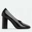 Bottega Veneta Atomic Pumps in Black Lambskin