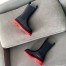 Bottega Veneta BV Tire Chelsea Boots with Red Outsole