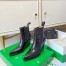 Bottega Veneta BV Lean Chelsea Boots In Black Calfskin