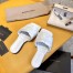 Bottega Veneta Lido Slides In White Intreccio Lambskin