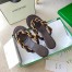 Bottega Veneta Dot Thong Sandals In Fondant Lambskin