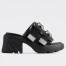 Bottega Veneta Flash Sandals In Black Technical Fabric