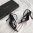 Bottega Veneta Ankle-strap Stretch Sandals In Black Leather
