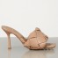 Bottega Veneta Lido Sandals In Beige Intrecciato Leather