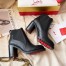 Christian Louboutin Black Marchacroche 70MM Ankle Boots