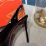 Christian Louboutin Black Patent Lady Peep Sling Pumps 130mm