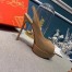 Christian Louboutin Red Patent Lady Peep Sling Pumps 130mm