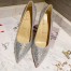 Christian Louboutin Nude Kate Strass Degrade Pumps 100mm 