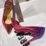 Christian Louboutin Red Kate Strass Degrade Pumps 100mm