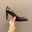 Christian Louboutin Black Lambskin Fifille Pumps 85mm