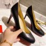 Christian Louboutin Black Lambskin Fifille Pumps 85mm