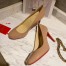 Christian Louboutin Nude Patent Fifille Pumps 85mm