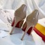 Christian Louboutin Nude Patent New Very Prive 100mm Pumps