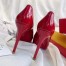 Christian Louboutin Red Patent New Very Prive 100mm Pumps