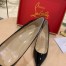 Christian Louboutin Black Patent Kate 70mm Pumps