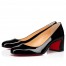 Christian Louboutin Miss Sab Pumps 50mm In Black Patent Leather