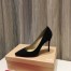 Christian Louboutin Black Suede Kate 100mm Pumps