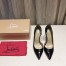 Christian Louboutin Black Patent Iriza 100mm Pumps