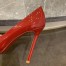 Christian Louboutin Red Patent Pigalle Plato 100mm Pumps