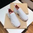 Christian Louboutin Men's Spike Sock Donna Sneakers White