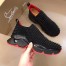 Christian Louboutin Women's Spike Sock Donna Sneakers Noir