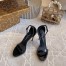 Dolce & Gabbana Kim Sandals in Black Patent Leather