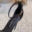 Dolce & Gabbana Kim Sandals in Black Patent Leather