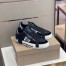 Dolce & Gabbana Men's Black Custom 2.Zero Sneakers