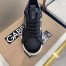 Dolce & Gabbana Men's Black Custom 2.Zero Sneakers