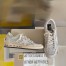 Golden Goose Women's Ball Star Sneakers in Silver Glitter and Suede